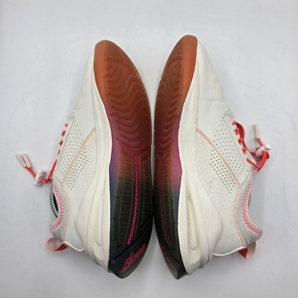 Clove Shoes Womens 7 White Pink Nursing Comfort Sneakers Lace Up Professional - Picture 7 of 12